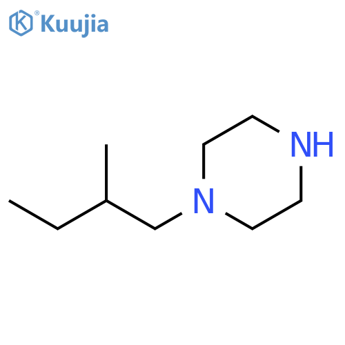 1-(2-methylbutyl)piperazine structure