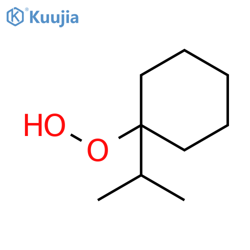 Hydroperoxide, 1-isopropylcyclohexyl structure