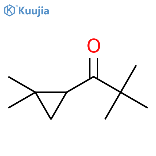 1-PROPANONE, 1-(2,2-DIMETHYLCYCLOPROPYL)-2,2-DIMETHYL- structure