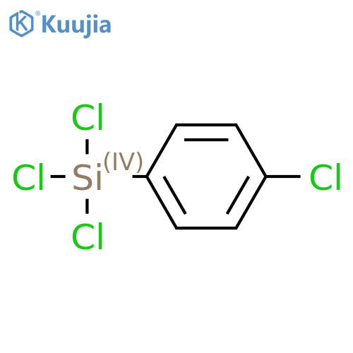 Benzene,1-chloro-4-(trichlorosilyl)- structure