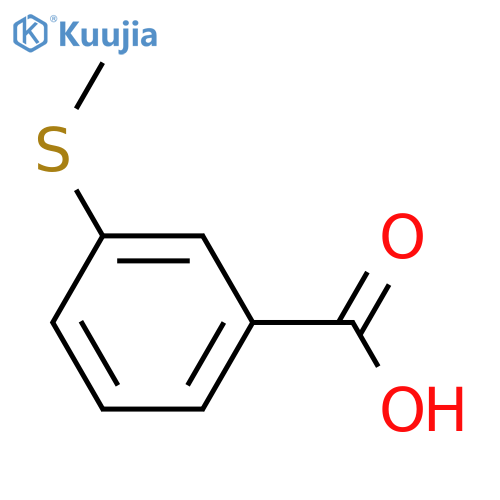 3-(methylsulfanyl)benzoic acid structure