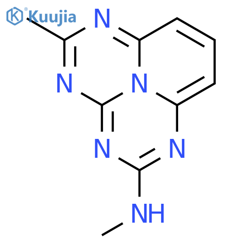 N,5-dimethyl-1,3,4,6,9b-pentaazaphenalen-2-amine structure