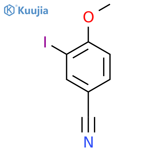 3-Iodo-4-methoxybenzonitrile structure