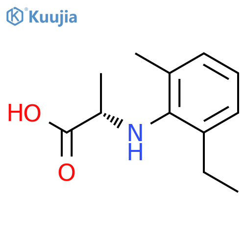 N-(2-Ethyl-6-methylphenyl)alanine structure