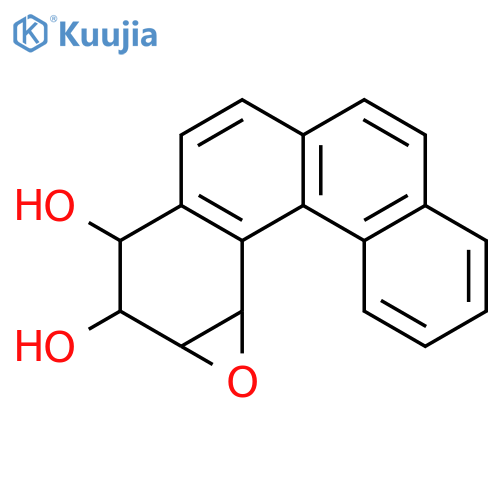 (1aR,2R,3S,11dS)-1a,2,3,11d-tetrahydrobenzo[5,6]phenanthro[3,4-b]oxirene-2,3-diol structure