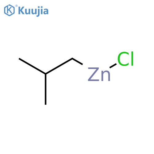 Zinc, chloro(2-methylpropyl)- structure