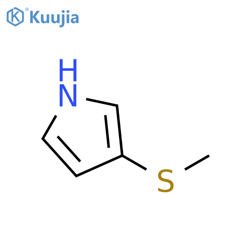 3-(methylthio)-1H-Pyrrole structure