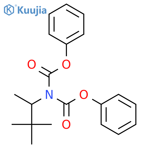 Imidodicarbonic acid, (1,2,2-trimethylpropyl)-, diphenyl ester structure