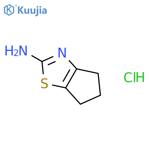 5,6-Dihydro-4H-cyclopentadthiazol-2-amine Hydrochloride structure