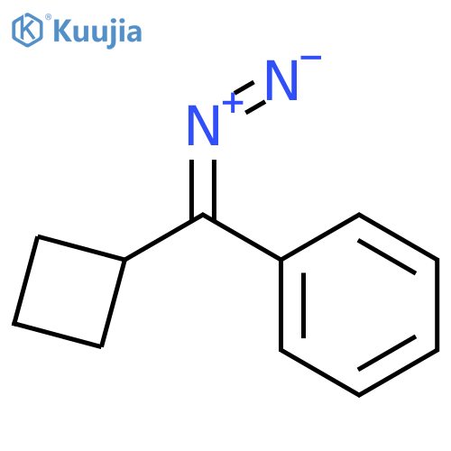 BENZENE, (CYCLOBUTYLDIAZOMETHYL)- structure