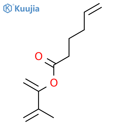 5-HEXENOIC ACID, 2-METHYL-1-METHYLENE-2-PROPENYL ESTER structure