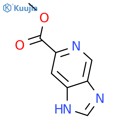 3H-Imidazo[4,5-c]pyridine-6-carboxylic acid methyl ester structure