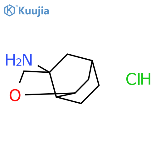 3,6-Methanobenzofuran-3(2H)-amine, hexahydro-, hydrochloride structure