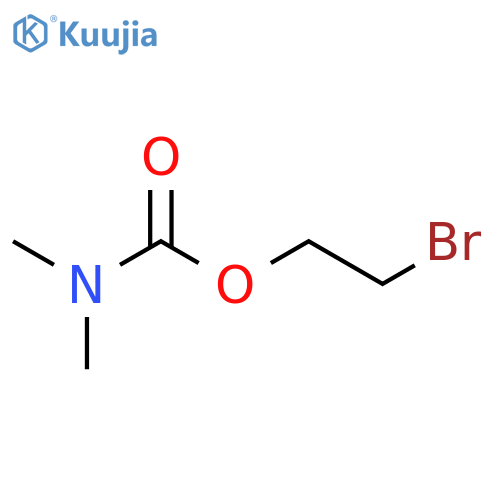 2-bromoethyl N,N-dimethylcarbamate structure