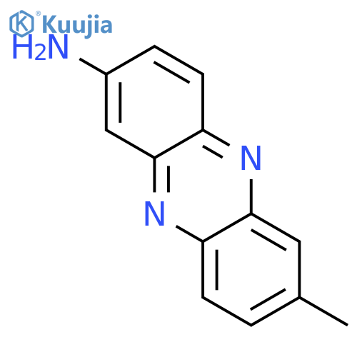 2-Phenazinamine, 7-methyl- structure
