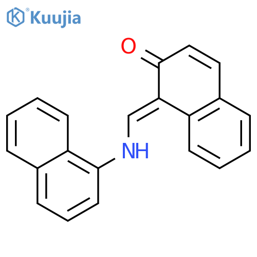 2(1H)-NAPHTHALENONE, 1-[(1-NAPHTHALENYLAMINO)METHYLENE]- structure