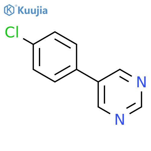 5-(4-Chlorophenyl)pyrimidine structure