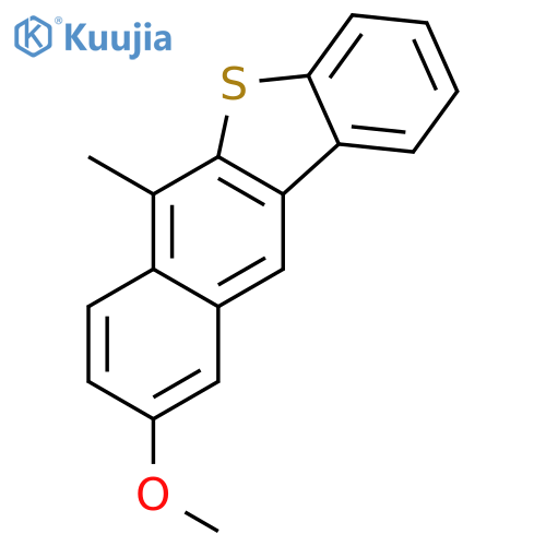 BENZO[B]NAPHTHO[2,3-D]THIOPHENE, 9-METHOXY-6-METHYL- structure