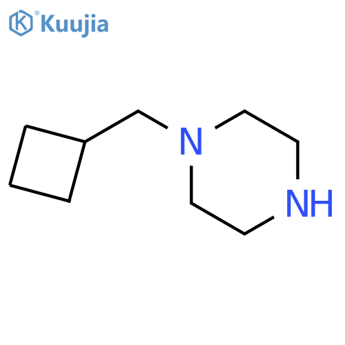 1-(Cyclobutylmethyl)piperazine structure