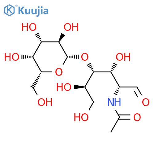 2-Acetamido-2-deoxy-4-O-(b-D-galactopyranosyl)-D-galactopyranose structure
