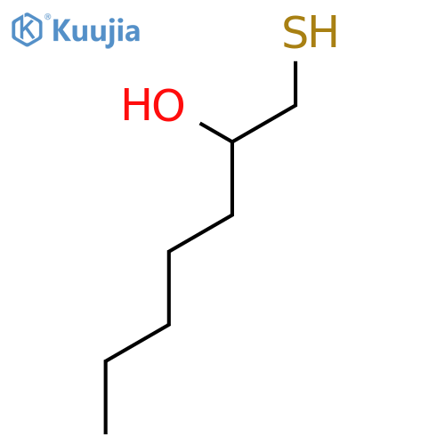 2-Heptanol, 1-mercapto-, (S)- structure