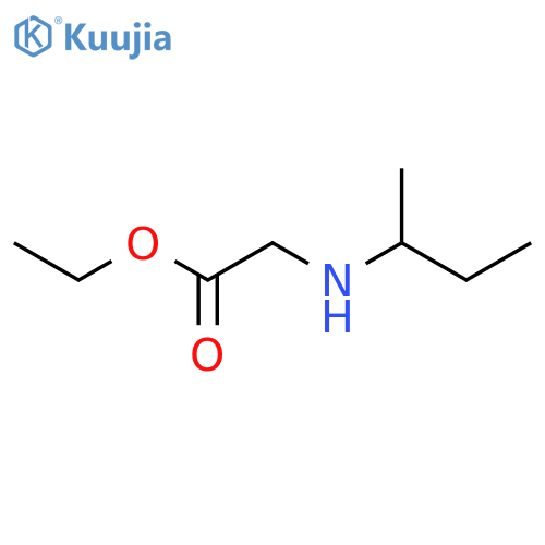 Ethyl N-(2-butyl)glycinate structure