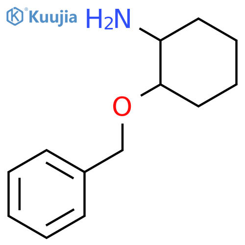 2-(benzyloxy)cyclohexan-1-amine structure