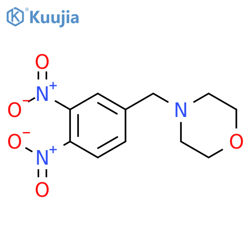 4-(3,4-Dinitrophenyl)methyl-morpholine structure