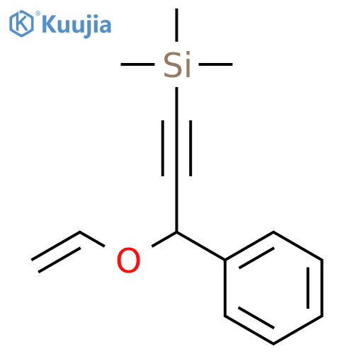 Silane, [(3R)-3-(ethenyloxy)-3-phenyl-1-propynyl]trimethyl- structure