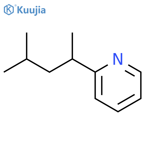 2-(1,3-Dimethyl-butyl)-pyridine structure