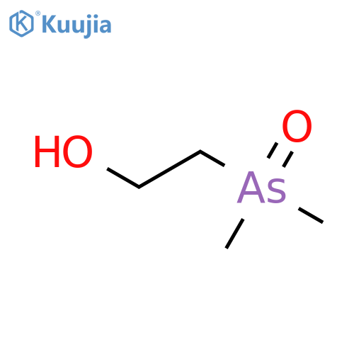 2-(dimethylarsoryl)ethanol structure