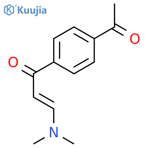 2-Propen-1-one, 1-(4-acetylphenyl)-3-(dimethylamino)-, (2E)- structure