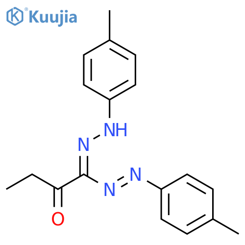 2-Butanone,1-[(1E)-(4-methylphenyl)azo]-1-[(4-methylphenyl)hydrazono]-, (1Z)- structure