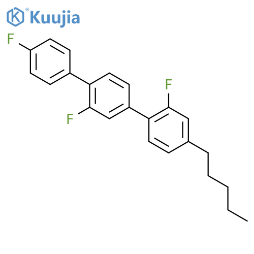 1,1':4',1''-Terphenyl, 2',2'',4-trifluoro-4''-pentyl- structure