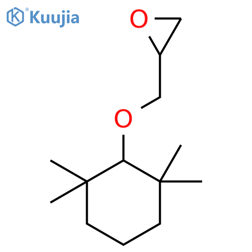Oxirane, [[(2,2,6,6-tetramethylcyclohexyl)oxy]methyl]- structure