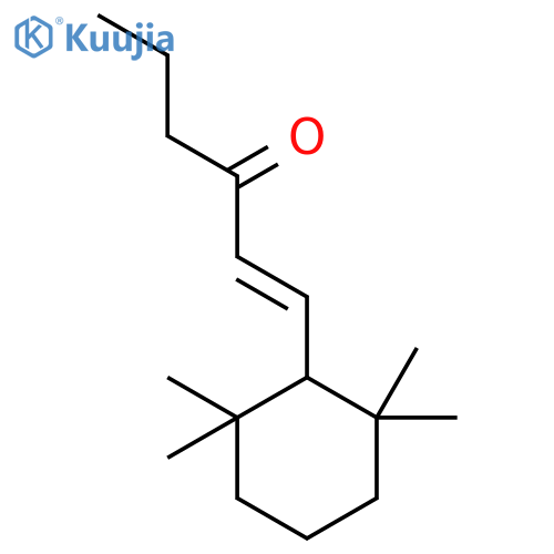 1-Hexen-3-one, 1-(2,2,6,6-tetramethylcyclohexyl)-, (1E)- structure
