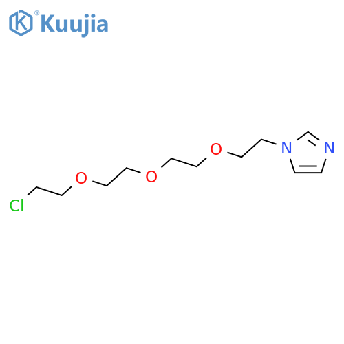 1H-Imidazole, 1-[2-[2-[2-(2-chloroethoxy)ethoxy]ethoxy]ethyl]- structure