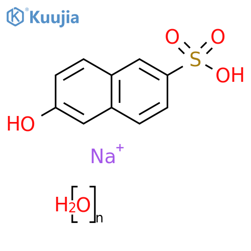 Sodium 6-hydroxynaphthalene-2-sulfonate hydrate(1:1:x) structure