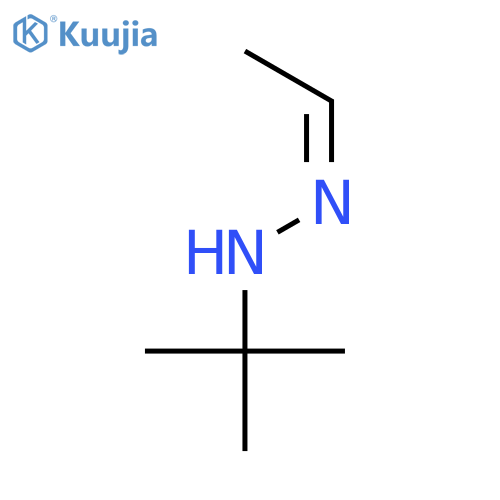 Acetaldehyde, (1,1-dimethylethyl)hydrazone, (Z)- structure