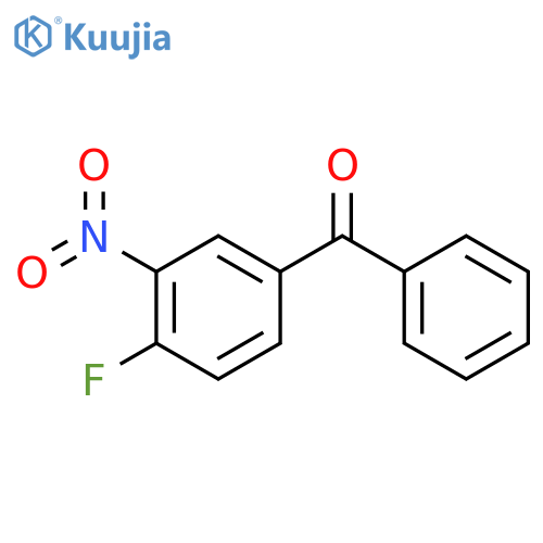 (4-Fluoro-3-nitrophenyl)(phenyl)methanone structure