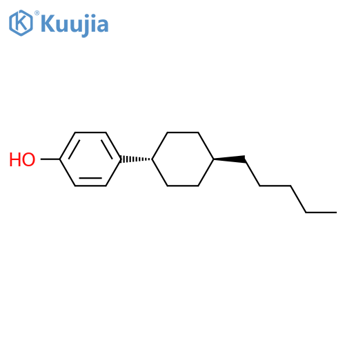 4-(trans-4-Pentylcyclohexyl)phenol structure
