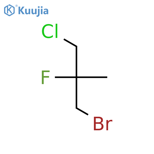 PROPANE, 1-BROMO-3-CHLORO-2-FLUORO-2-METHYL- structure