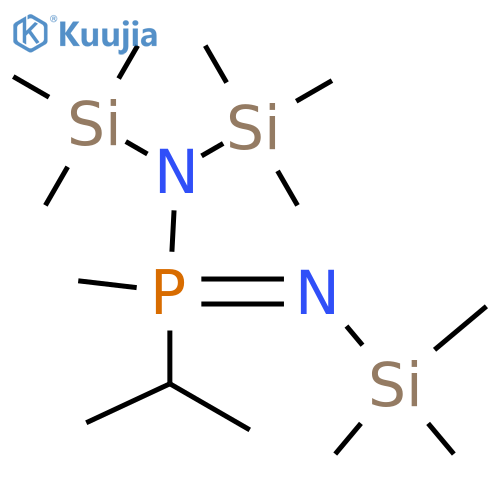 Phosphinimidic amide, P-methyl-P-(1-methylethyl)-N,N,N'-tris(trimethylsilyl)- structure