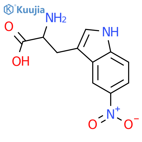 L-Tryptophan, 5-nitro- structure