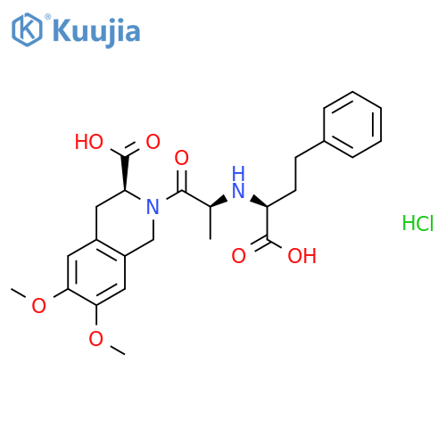 Moexiprilat Hydrochloride structure