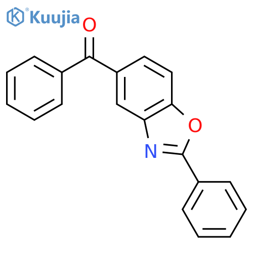 Phenyl(2-phenyl-1,3-benzoxazol-5-yl)methanone structure