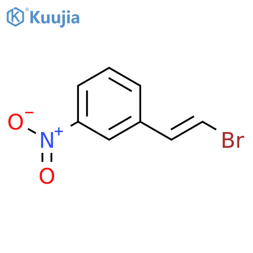 BENZENE, 1-(2-BROMOETHENYL)-3-NITRO- structure