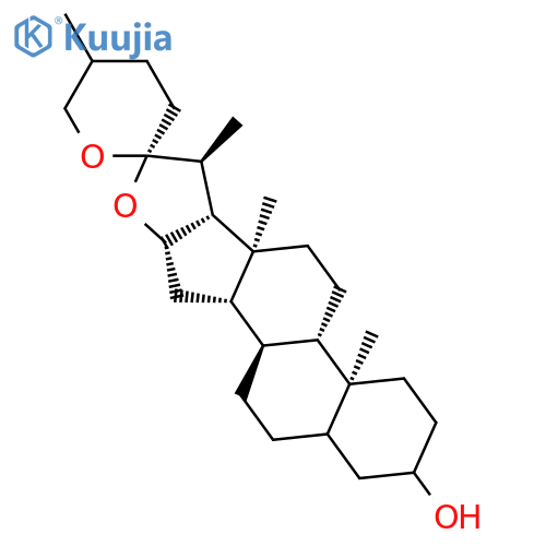 Spirostan-3-ol structure