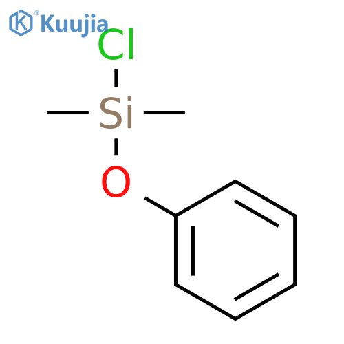 Silane, chlorodimethylphenoxy- structure