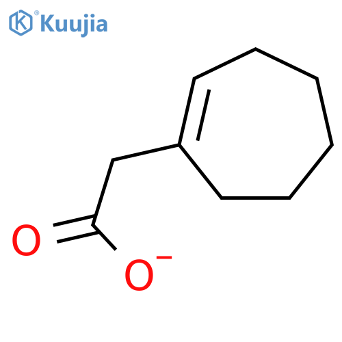2-Cyclohepten-1-ol,1-acetate structure
